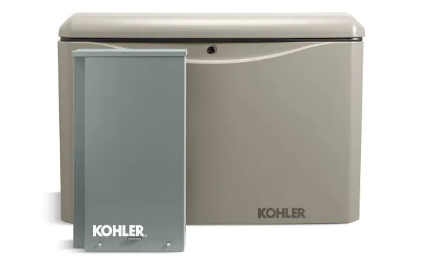 Kohler generator and control panel